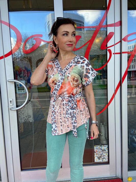 Bluse leoprint